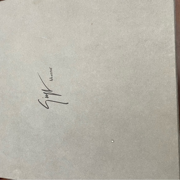 Giuseppe Zanotti Red Hightop Gold Double Ski Buckle Sneakers - Picture 5 of 6